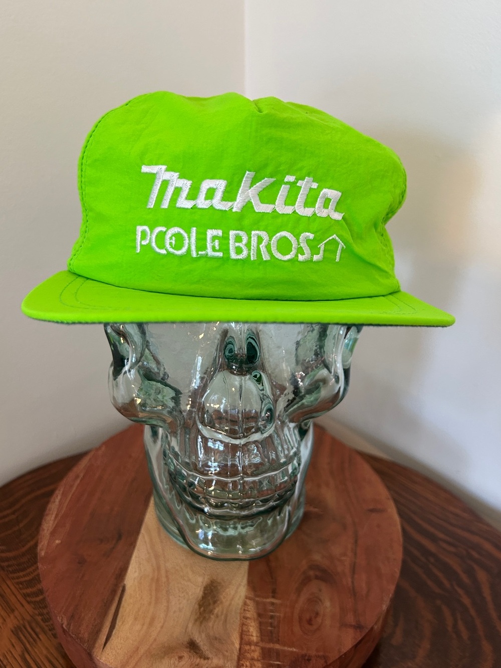Vintage Makita Tools Short Brim Snapback Hat